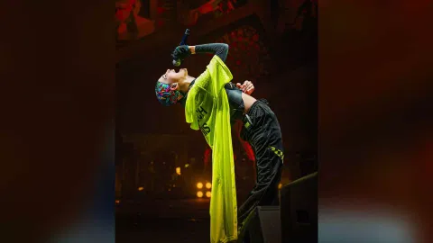 Purva during her concert in Chennai