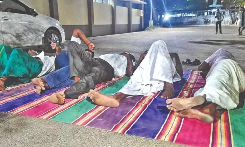 Some protesting farmers seen at the WRD office in Erode (File)