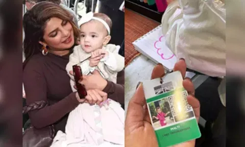 Priyank's daughter Malti designated 'Chief Troublemaker' on the 'Head of State' set (IANS) 