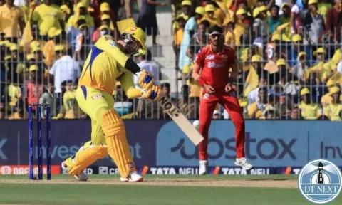  Chennai Super Kings VS Punjab kings (File photo)