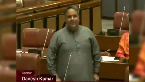 Pakistan Hindu Senator, Danesh Kumar Palyani (Photo/X @palyani)