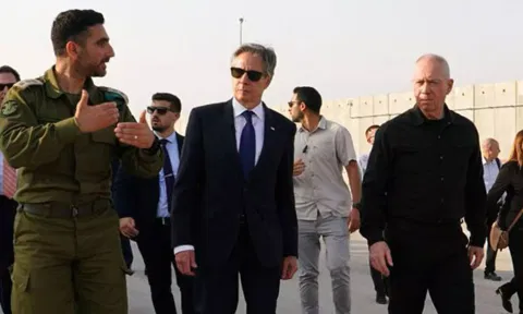 US Secretary of State Antony Blinken, Israel Defence Minister Yoav Gallant (ANI)