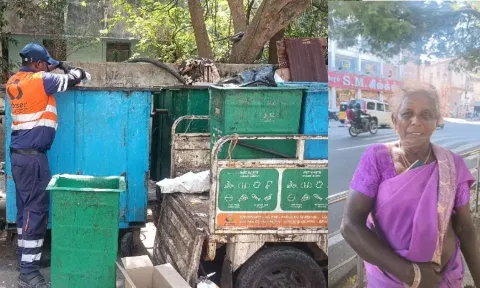 Sanitary workers