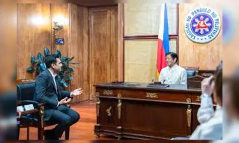  Karan Adani, Managing Director, Philippines President Marcos(IANS)