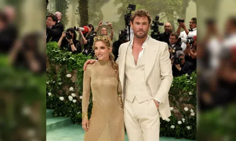Chris Hemsworth(L), Elsa Pataky(R) (Image: X)