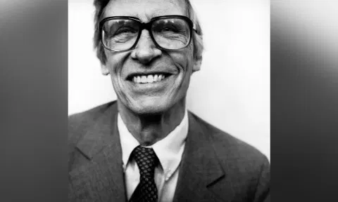 American political theorist John Rawls 
