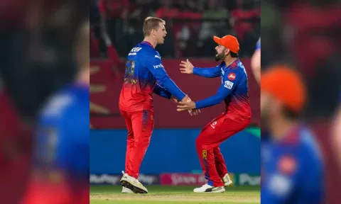 Lockie Ferguson celebrates after a wicket (PTI)