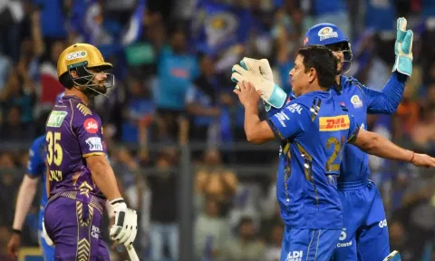  Kolkata Knight Riders’ (KKR) (VS) Mumbai Indians (MI)(Image: IANS)