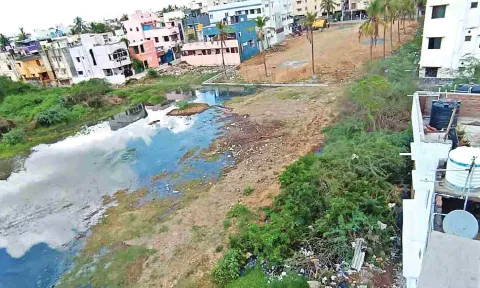 Ayyappanthangal street stinks of sewage overflow