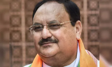  BJP president J P Nadda (PTI)