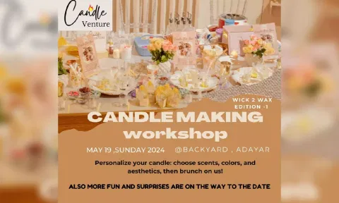  The Candle Venture's Wick2Wax workshop