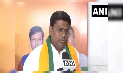 BJP leader and candidate from Balurghat, Sukanta Majumdar (ANI)