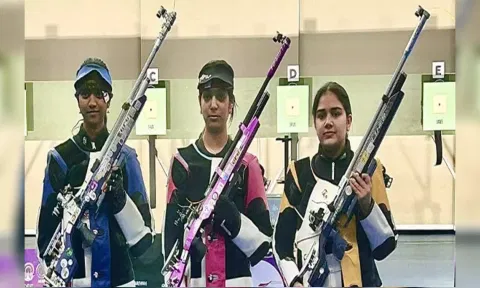 Sift and Aishwary in lead as top two (IANS)
