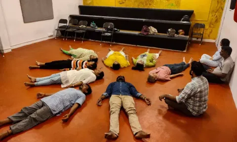 Stills from the previous Unlearning Mental Health workshop 