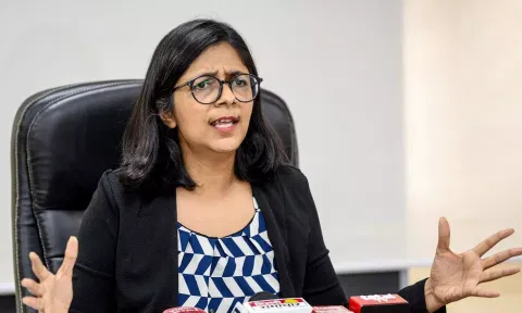 DCW chairperson Swati Maliwal (Photo: ANI)