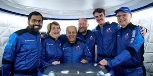  Blue Origin's crewed flight mission (IANS)