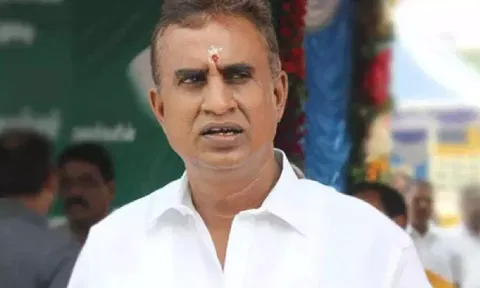 AIADMK headquarters secretary and former minister S P Velumani 