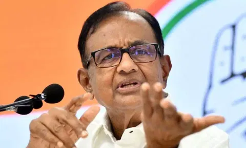 Former Union Finance Minister P Chidambaram 