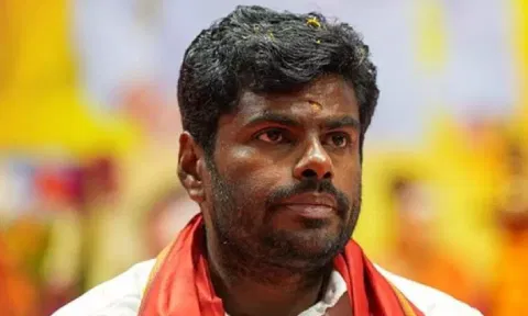 Tamil Nadu BJP president K Annamalai (PTI)