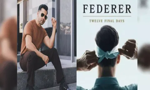 (L-R) Varun Dhawan, Federer: Twelve Final Days poster 