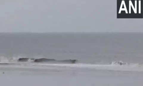 Visuals from Mandarmani Beach (ANI)