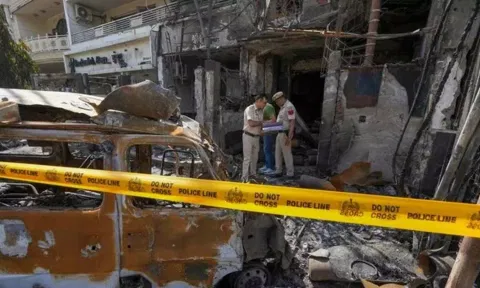 Visual from the incident (Image credit: PTI)