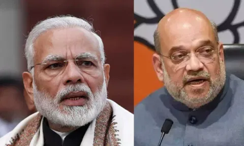  Prime Minister Narendra Modi, Union Home Minister Amit Shah 