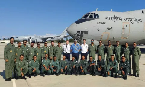 Indian Air Force contingent arrives in Alaska, US (ANI)