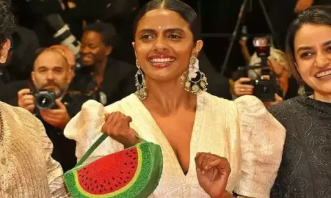  Kani Kusruti at Cannes (AP photo)
