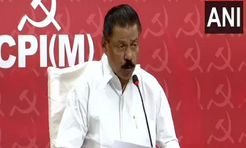 CPI(M) state secretary M V Govindan (ANI)