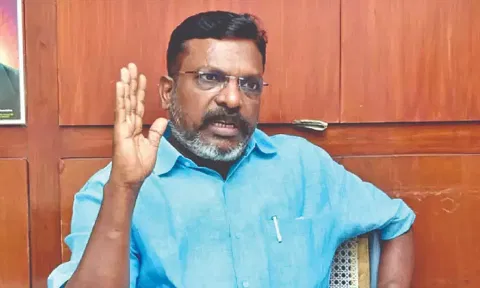VCK leader Thol Thirumavalavan 