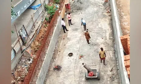 The under-construction subway continues to haunt Chromepet commuters