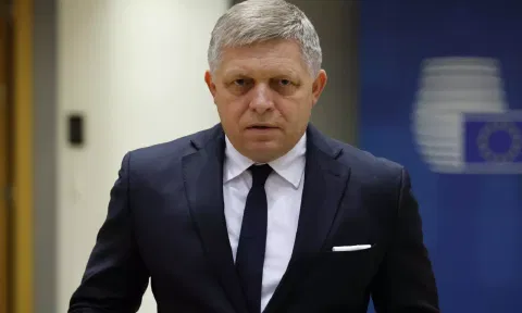 Slovakia's Prime Minister Robert Fico 