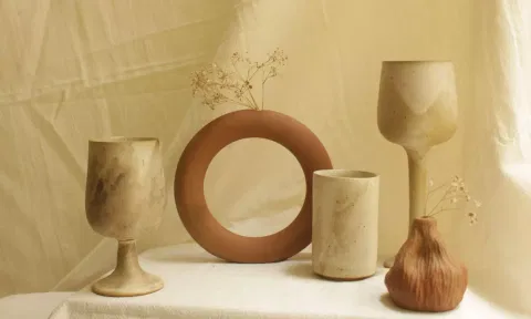  Handmade stonewares made by Shreya