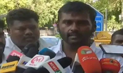  DMDK's Virudhunagar Lok Sabha candidate V Vijaya Prabhakaran 