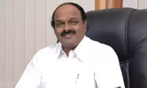AC Shanmugam, founder and president of the New Justice Party 