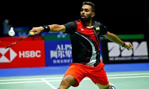  Indian shuttler HS Prannoy (Photo/ANI)