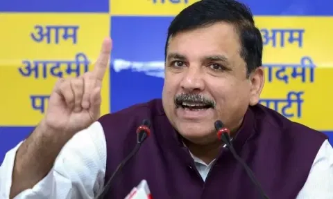 AAP Rajya Sabha MP Sajay Singh (Photo/ANI) 