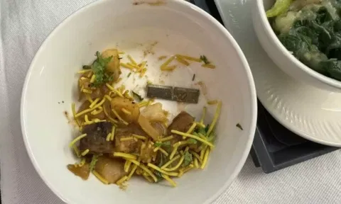 The airline had initiated a probe after the passenger posted on X that there was a blade-like metal object in the meal 