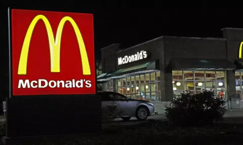 A McDonald’s restaurant 