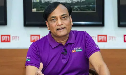 Chairman & MD, Axis My India Pradeep Gupta (Photo: PTI)