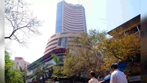 Bombay Stock Exchange (BSE), in Mumbai