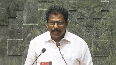 Congress MP Kodikunnil Suresh takes oath as a member of the House during the first day of the first session of the newly-constituted 18th Lok Sabha (Photo/PTI)