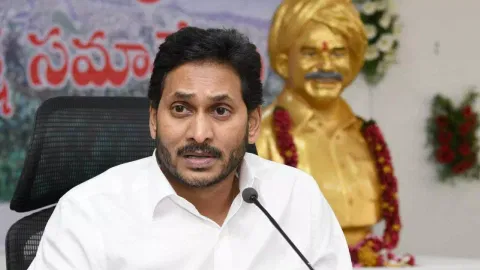 YSRCP chief and former Andhra Pradesh chief minister YS Jagan Mohan Reddy