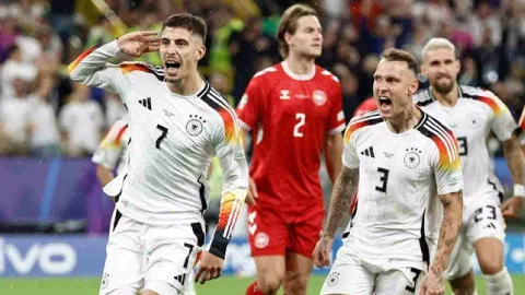 Team Germany players