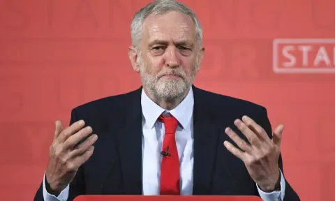 Former Labour leader Jeremy Corbyn (AP)