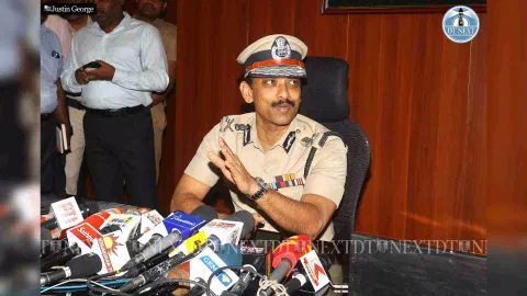 Police Commissioner A Arun (Photo/Justin George)