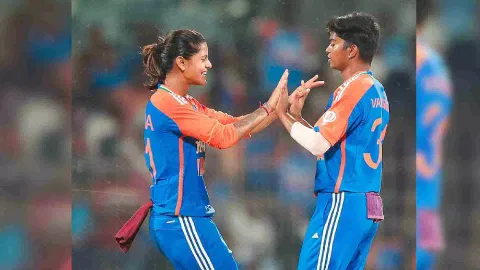 Team India women players 