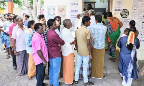 82% voter turnout recorded in Vikravandi assembly bypoll