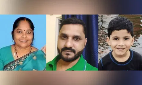 (L-R) Kamaleswari (60); Sugandh Kumar (40); Nishant (10) 